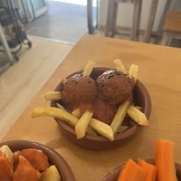   at La Vegana Taperia in Malaga