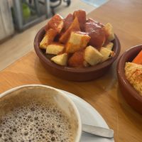   at La Vegana Taperia in Malaga