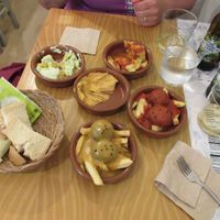  at La Vegana Taperia in Malaga