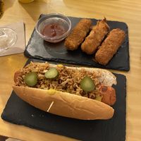   at La Vegana Taperia in Malaga