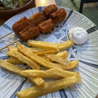   at La Vegana Taperia in Malaga