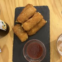 Palitos de queso  at La Vegana Taperia in Malaga