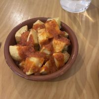   at La Vegana Taperia in Malaga