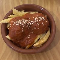   at La Vegana Taperia in Malaga