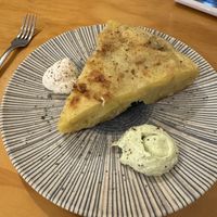 Tortilla de patatas  at La Vegana Taperia in Malaga