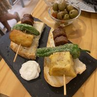   at La Vegana Taperia in Malaga