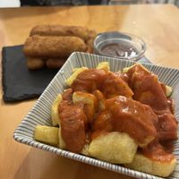   at La Vegana Taperia in Malaga