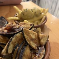   at La Vegana Taperia in Malaga