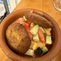   at La Vegana Taperia in Malaga