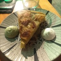 Omelette  at La Vegana Taperia in Malaga