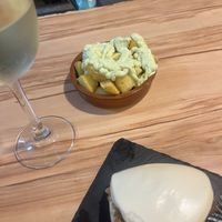 Aioli patatas bravas    at La Vegana Taperia in Malaga