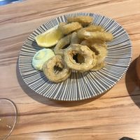 Calamari   at La Vegana Taperia in Malaga