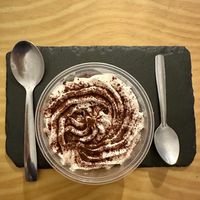TIRAMISU  at La Vegana Taperia in Malaga