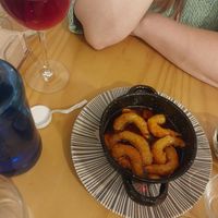 Gambas al pil pil / pil pil prawn at La Vegana Taperia in Malaga