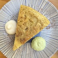 Spanish Omelette   at La Vegana Taperia in Malaga