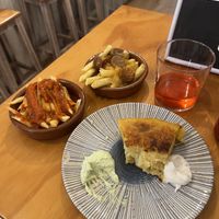   at La Vegana Taperia in Malaga