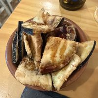   at La Vegana Taperia in Malaga