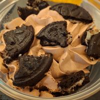 Postres at La Vegana Taperia in Malaga