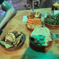   at La Vegana Taperia in Malaga