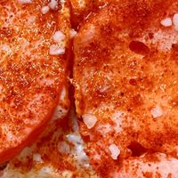 Octopus Carppaccio  at La Vegana Taperia in Malaga