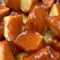   at La Vegana Taperia in Malaga