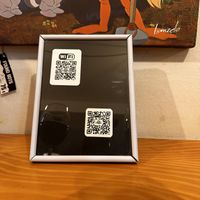 Online menu with WiFi available   at La Vegana Taperia in Malaga