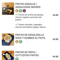   at La Vegana Taperia in Malaga