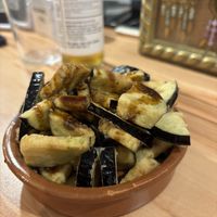   at La Vegana Taperia in Malaga