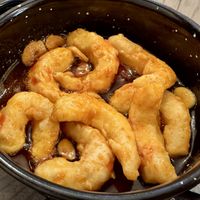 Gambas al pil pil   at La Vegana Taperia in Malaga