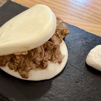 Pan bao   at La Vegana Taperia in Malaga