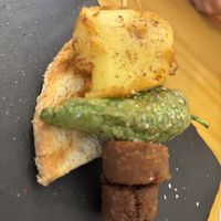   at La Vegana Taperia in Malaga