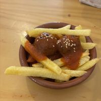   at La Vegana Taperia in Malaga