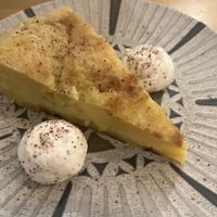 Spanish omelette   at La Vegana Taperia in Malaga