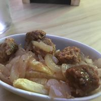 Choricitos al Vino at La Vegana Taperia in Malaga