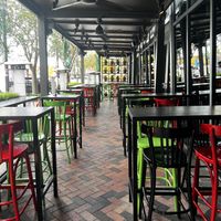 Outdoor patio is dog friendly #Veganuary at IT Italy in Fort Lauderdale