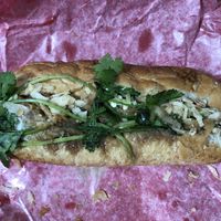 Vegan banh mi   at Banh Mi Lee in Seoul