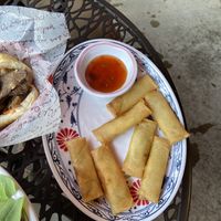Spring rolls  at Banh Mi Lee in Seoul