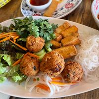 Vegan bun cha. Can add vegan meat for extra 2k  at Banh Mi Lee in Seoul