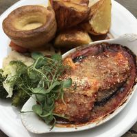 Aubergine Parmigiana Roast at Plantside in Wellington