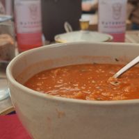 Linsensuppe at Werftcafé in Flensburg