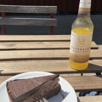 Trible Schoko mit erfrischender Limonade   at Werftcafé in Flensburg