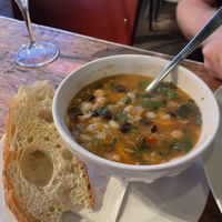 Minestrone soup   at Het Ketelhuis in Amsterdam