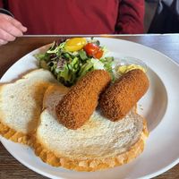 Broodje kroket   at Het Ketelhuis in Amsterdam
