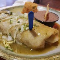 Vegan burrito at Carlos 'N Charlie's in Las Vegas