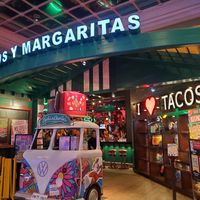 Entrance, next to slot machines at Carlos 'N Charlie's in Las Vegas