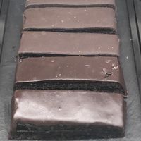 Vegan sachertorte  at Liberty in Trieste