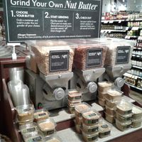 peanut butter and almond butter grinders at The Fresh Market in Melbourne