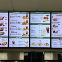 Menu full of pollo   at Pollo Tropical in Plantation