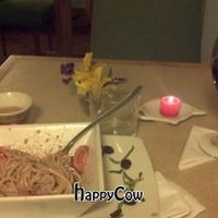 Olive Linguine at AlmaZen in Lima