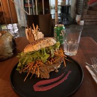   at Vegan Meat in Santiago